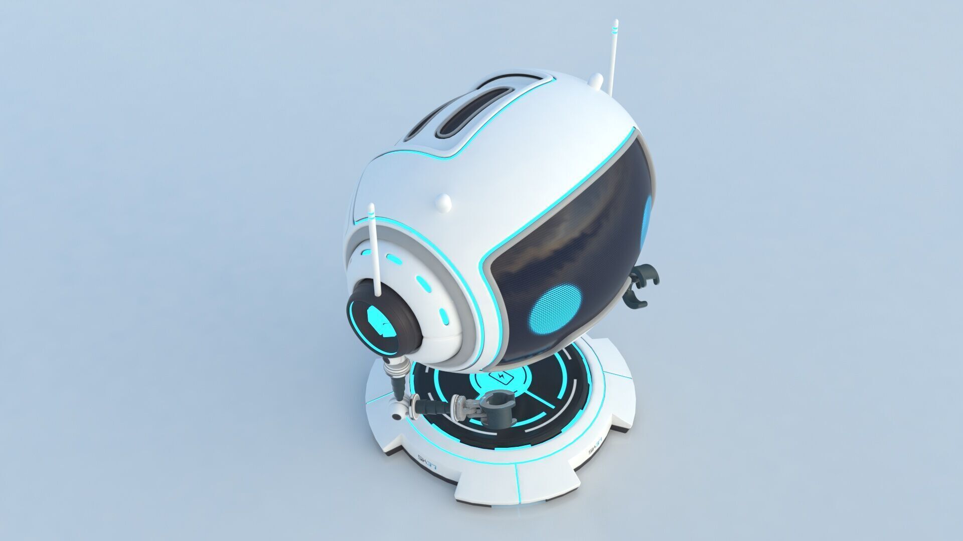 Intelligent Elf Robot 3D model_5