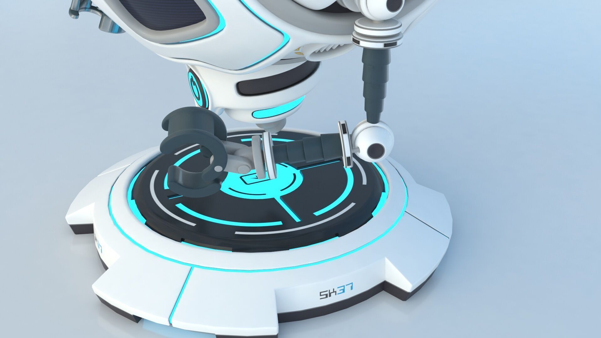 Intelligent Elf Robot 3D model_7