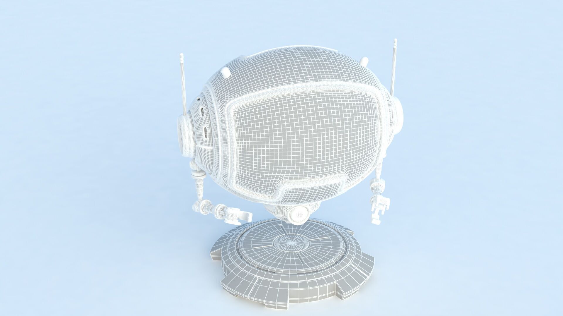 Intelligent Elf Robot 3D model_11