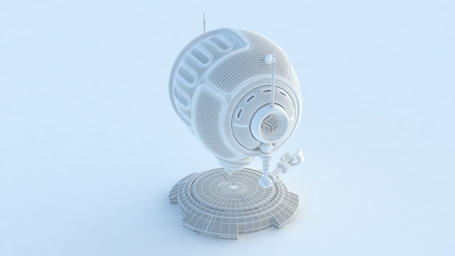 Intelligent Elf Robot 3D model_14