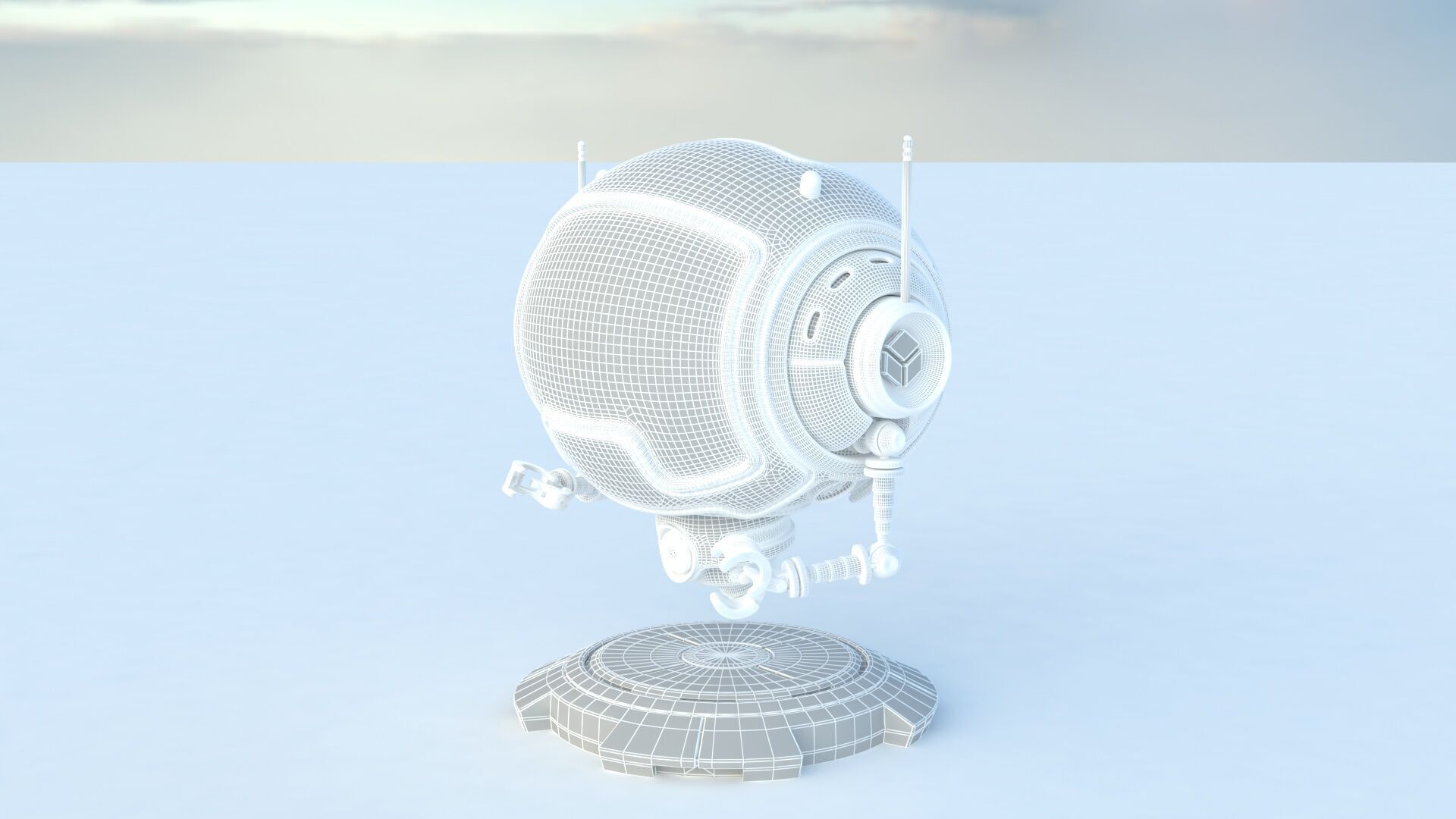 Intelligent Elf Robot 3D model_12