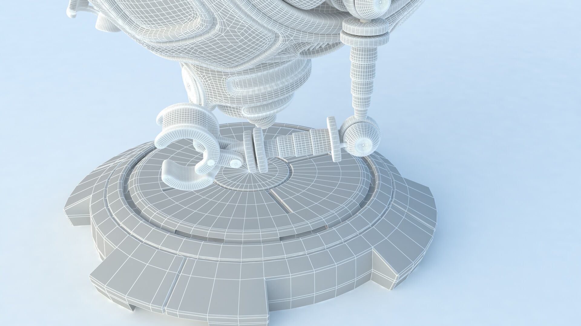 Intelligent Elf Robot 3D model_16