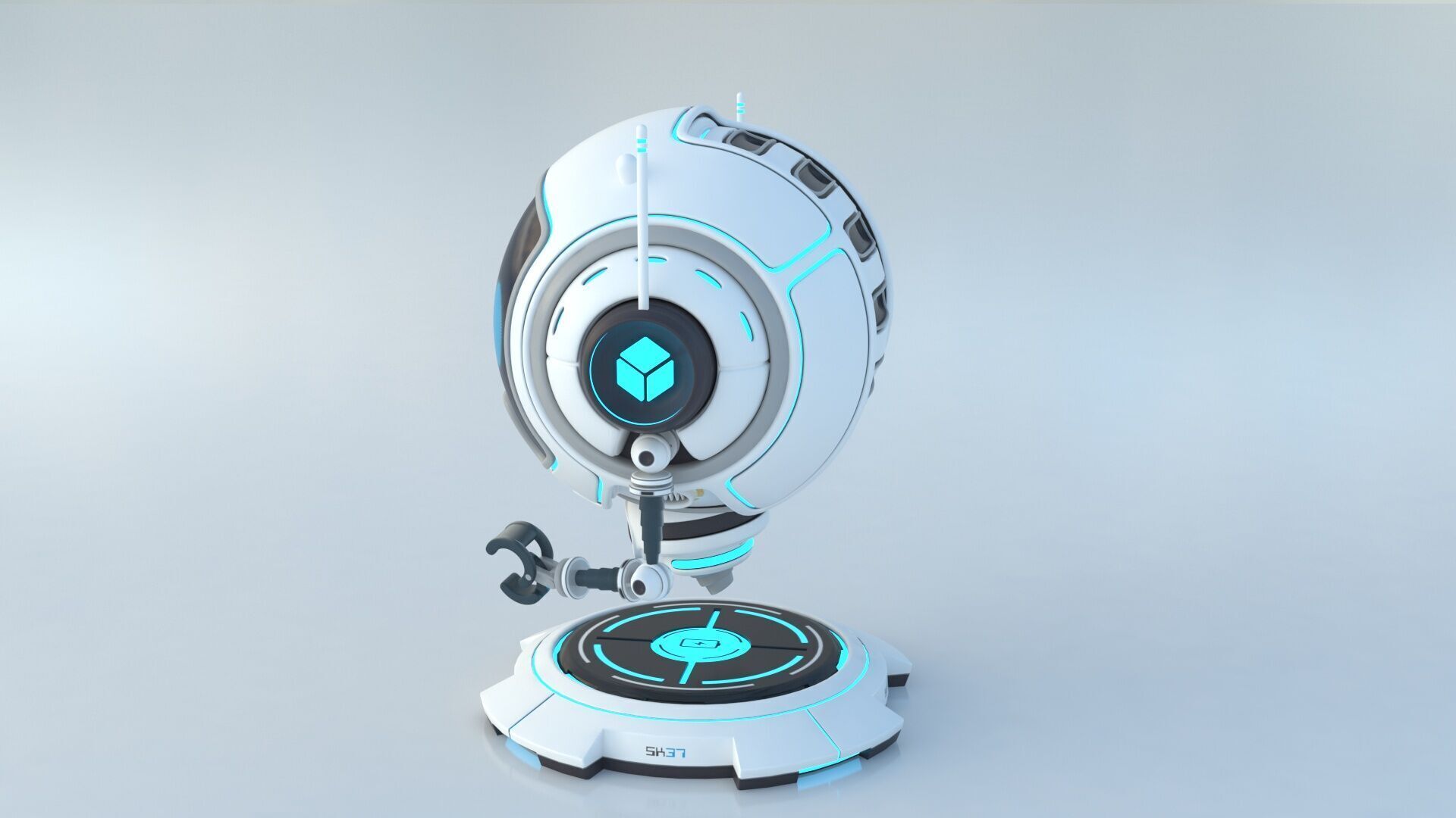 Intelligent Elf Robot 3D model_2