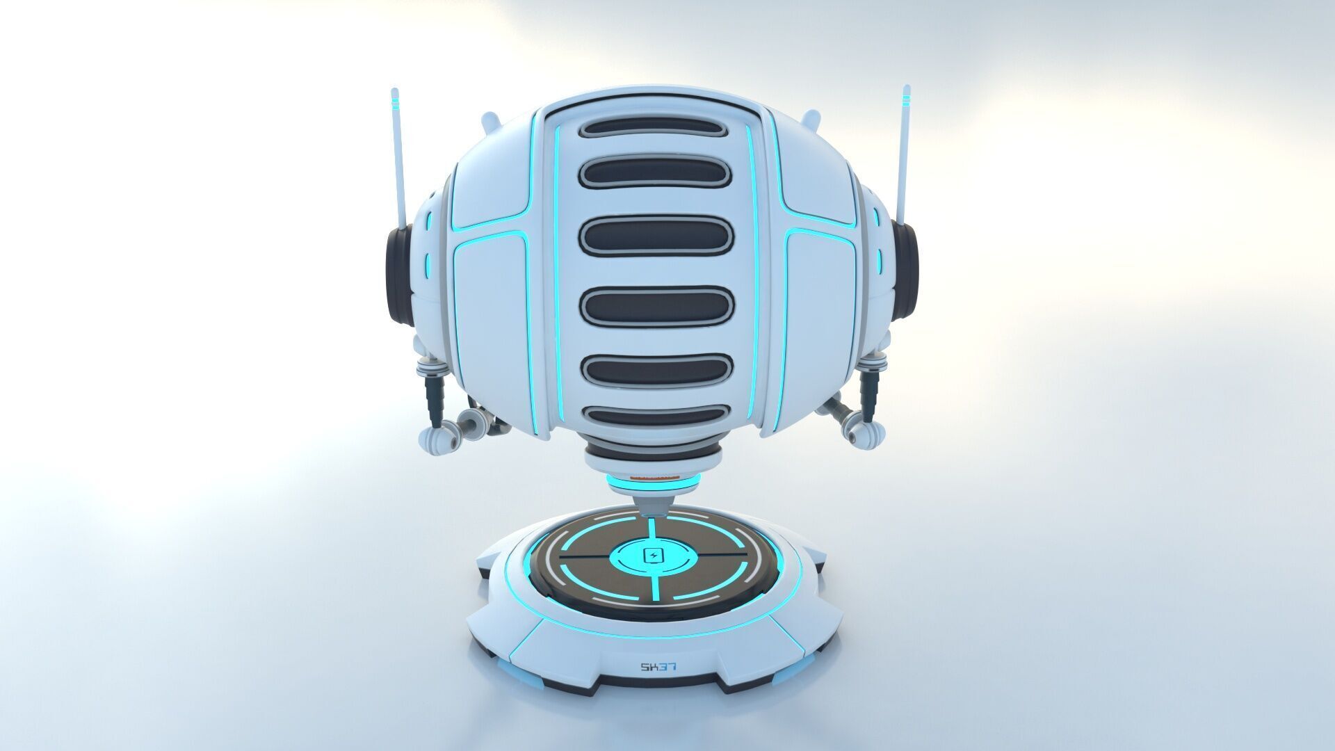 Intelligent Elf Robot 3D model_3