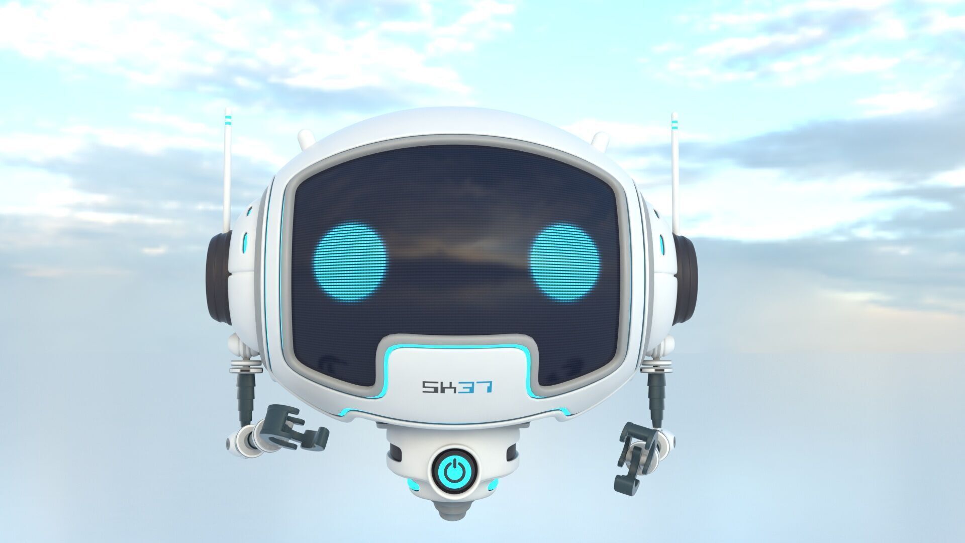 Intelligent Elf Robot 3D model_6