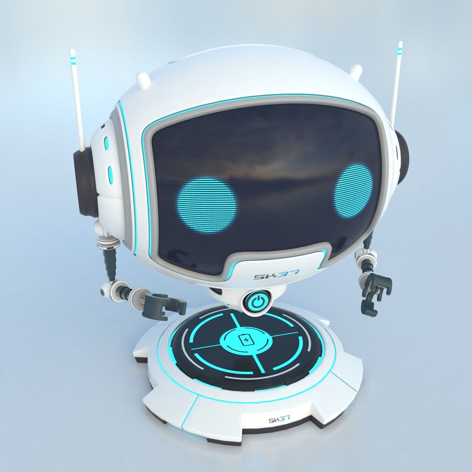 Intelligent Elf Robot 3D model_1