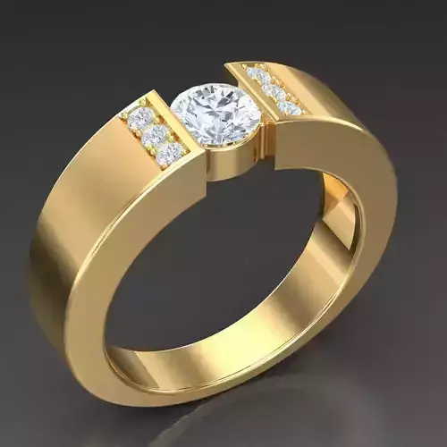 Top Trending Men Ring Designs 5MR067 3D print model