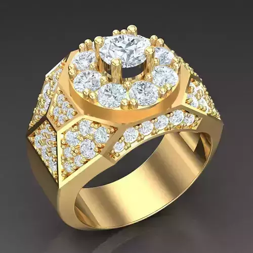 Top Trending Men Ring Designs 5MR062 3D print model