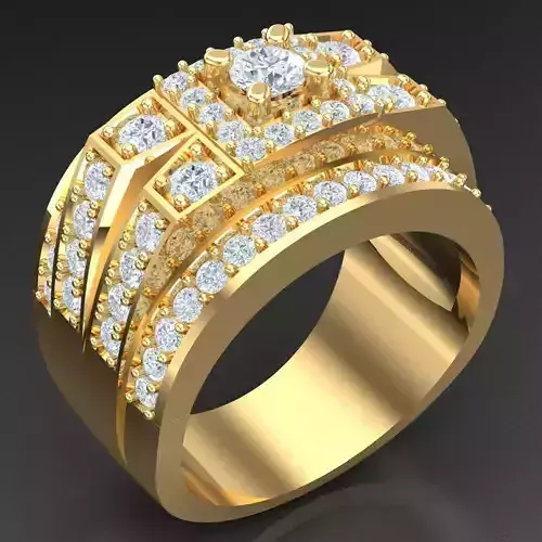 Top Trending Men Ring Designs 5MR060 3D print model