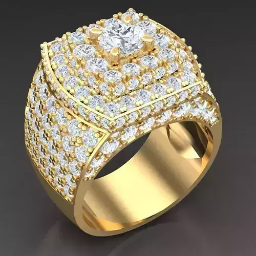 Top Trending Men Ring Designs 5MR056 3D print model