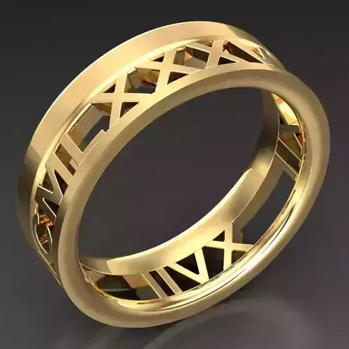 Top Trending Men Ring Designs 5MR055 3D print model