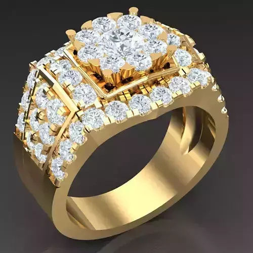 Top Trending Men Ring Designs 5MR053 3D print model