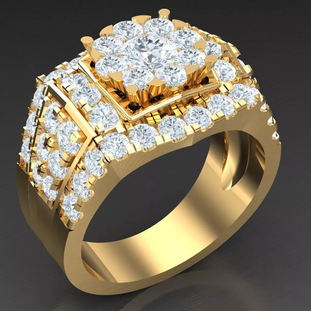 Top Trending Men Ring Designs 5MR053 3D print model