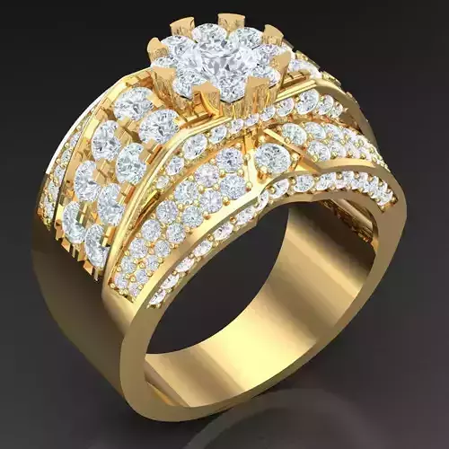 Top Trending Men Ring Designs 5MR052 3D print model
