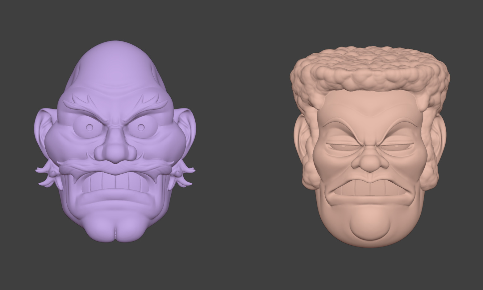 Bald Bull and Mr Sandman Punch Out 3D print model_6