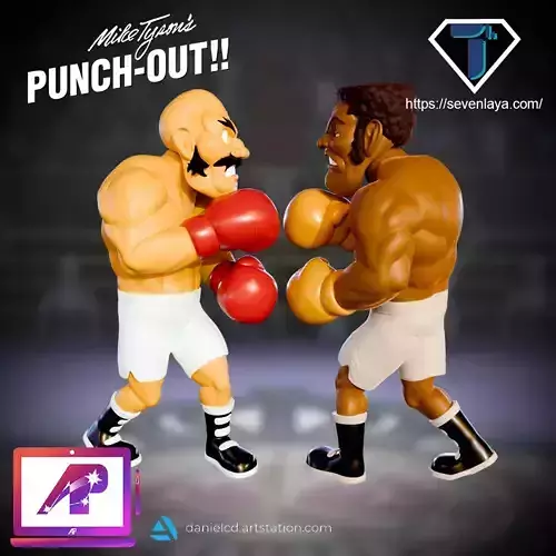 Bald Bull and Mr Sandman Punch Out