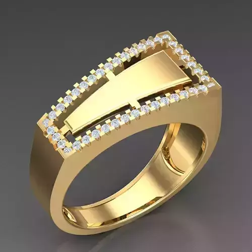 Top Trending Men Ring Designs 5MR045 3D print model