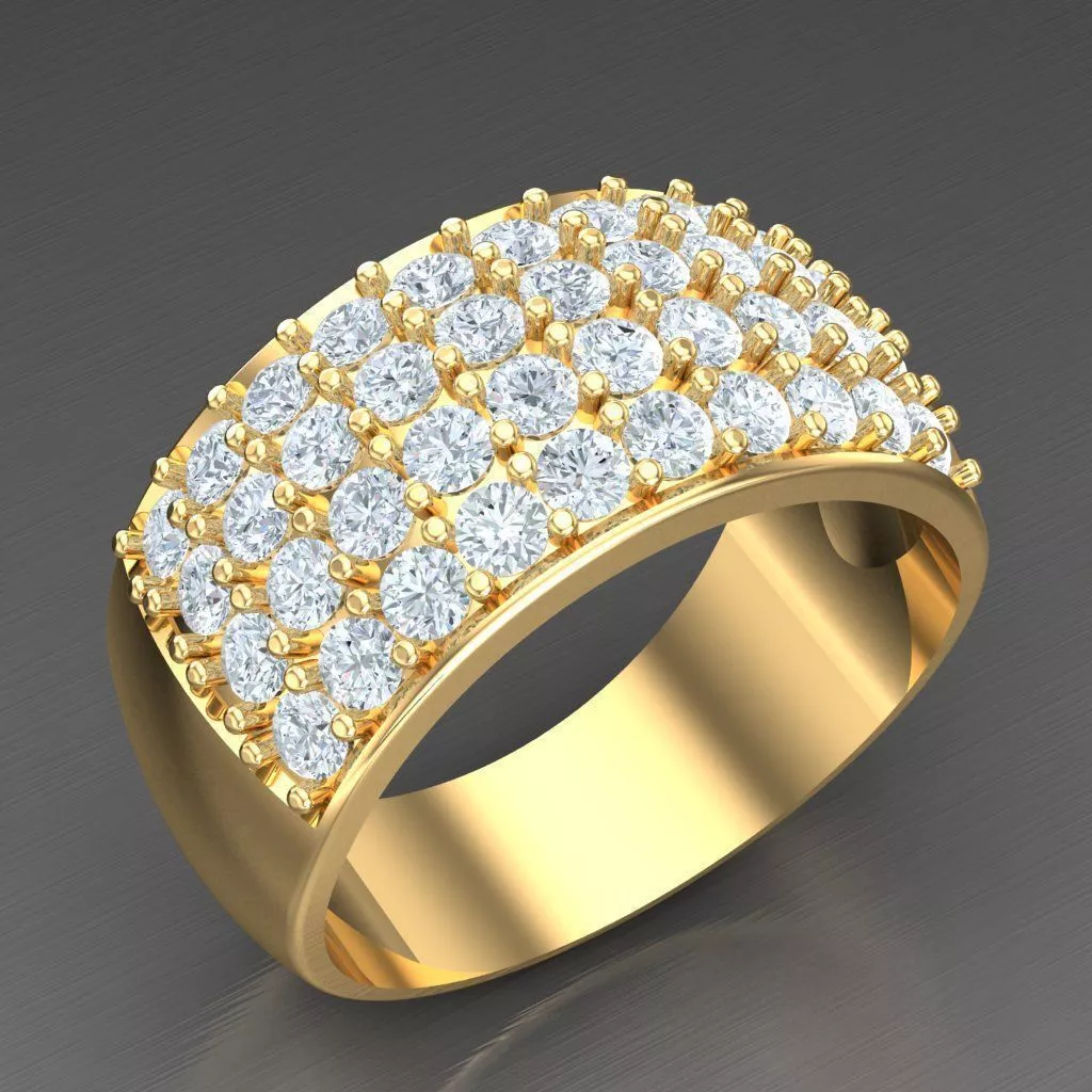 Top Trending Men Ring Designs 5MR039 3D print model