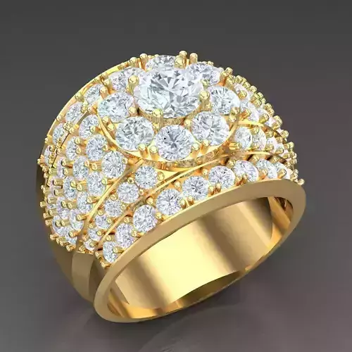 Top Trending Men Ring Designs 5MR038 3D print model