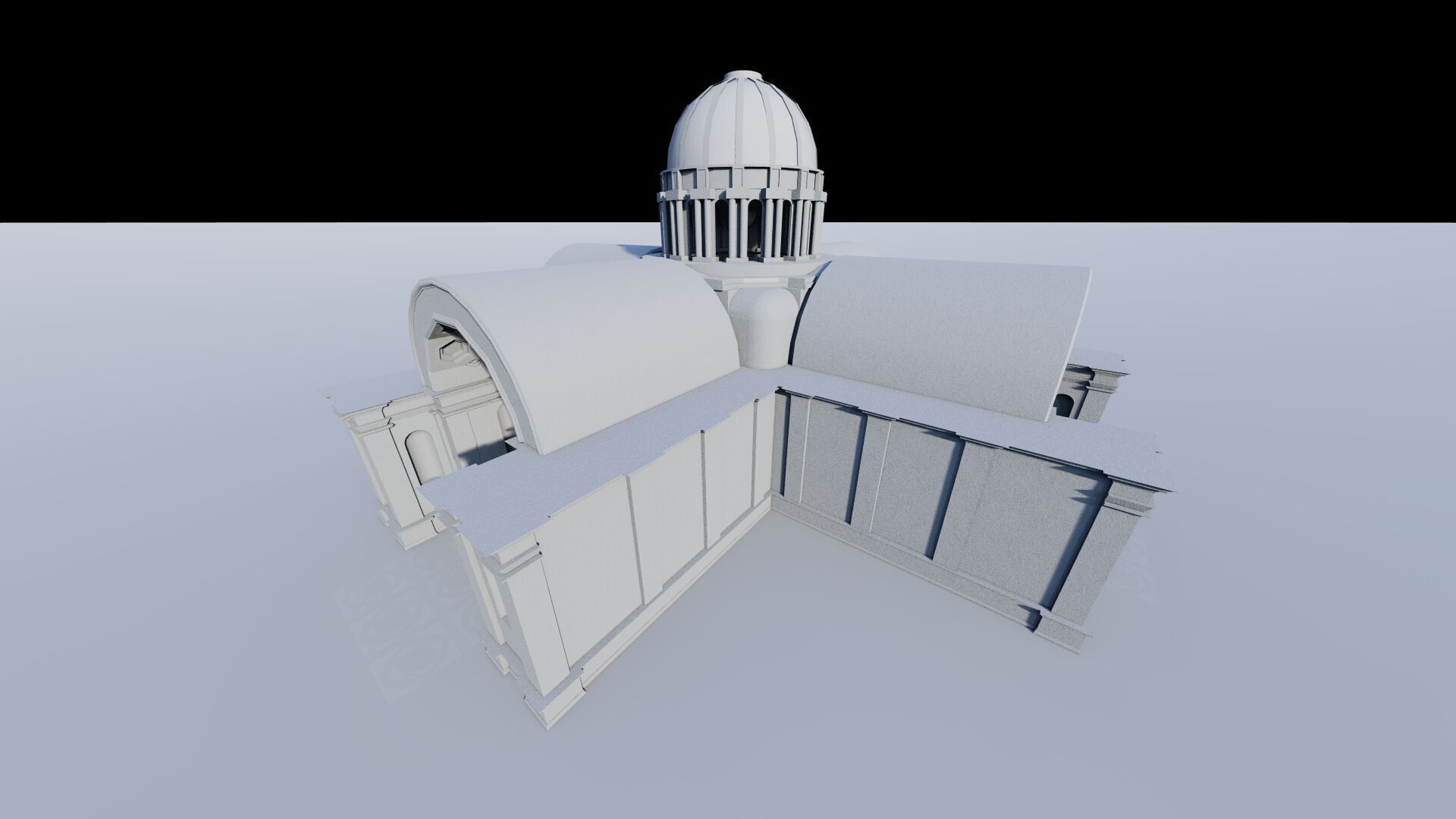 Parthenon-Historical Greek Temple 3D model_21