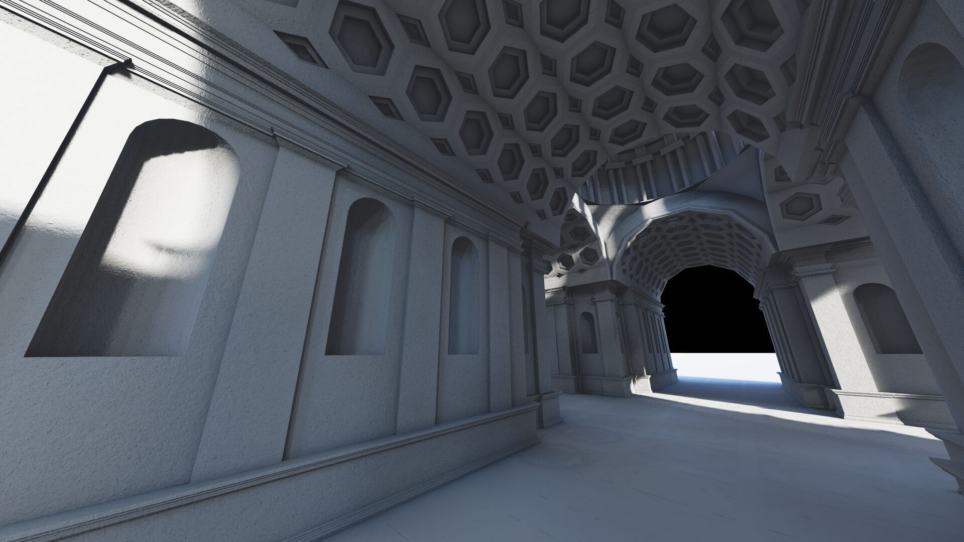 Parthenon-Historical Greek Temple 3D model_22