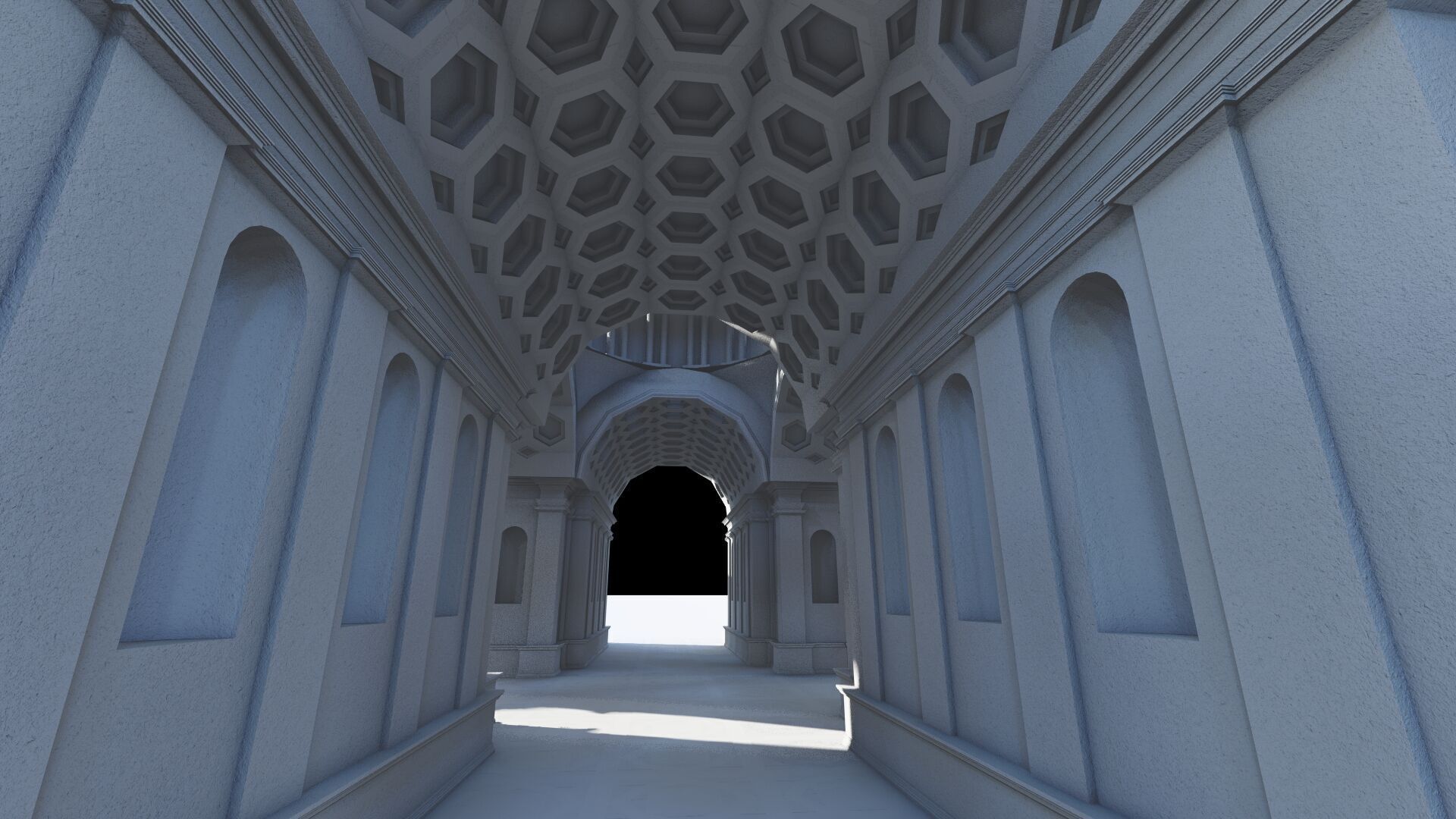 Parthenon-Historical Greek Temple 3D model_14