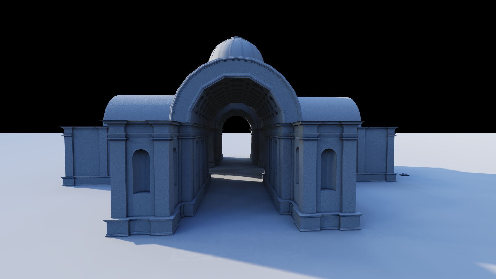 Parthenon-Historical Greek Temple 3D model_16