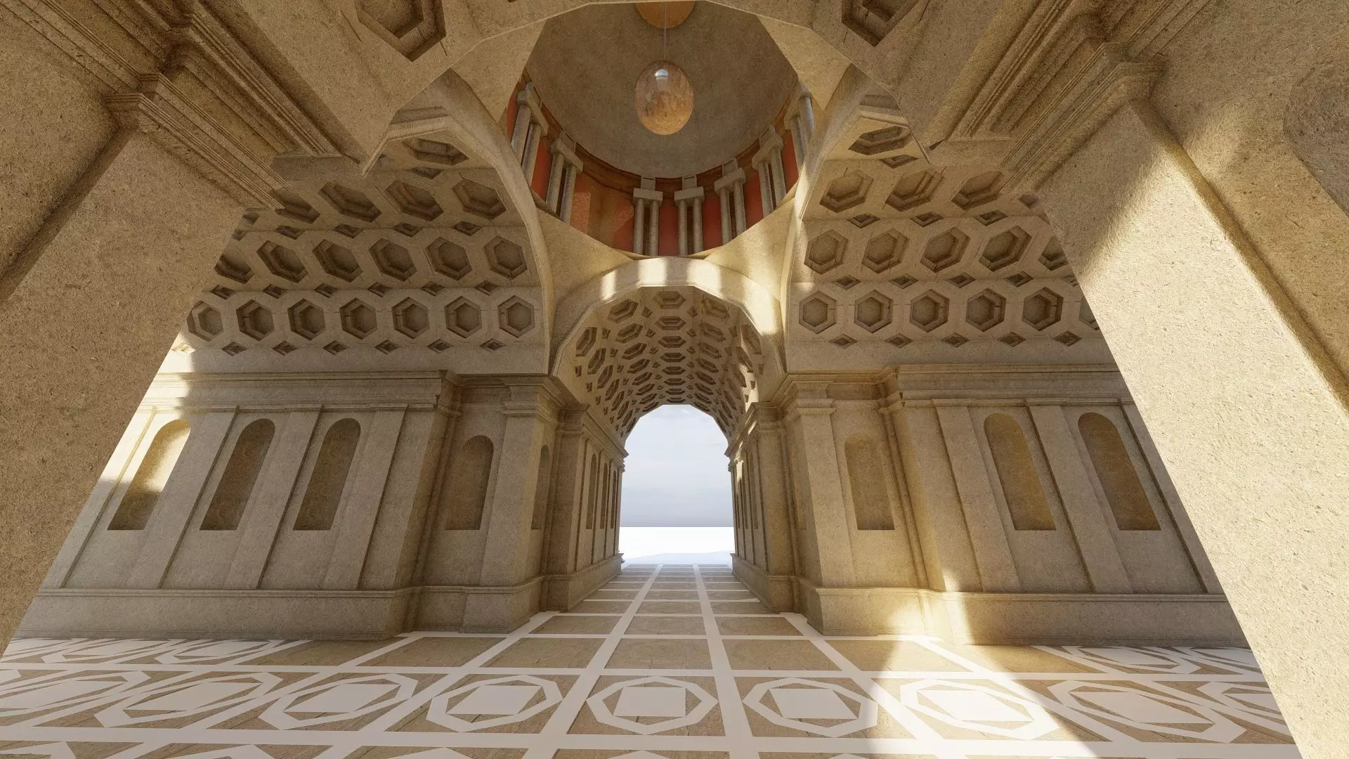 Parthenon-Historical Greek Temple 3D model_0