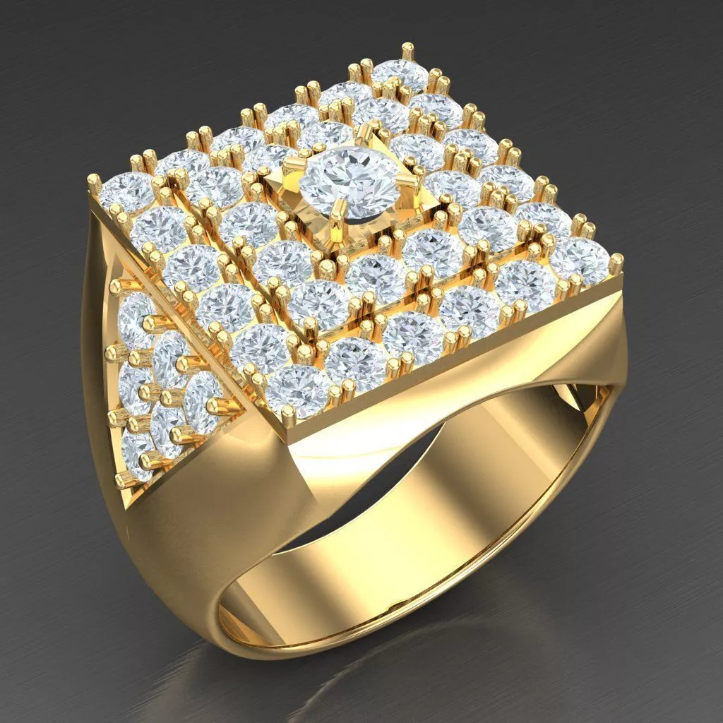 Top Trending Men Ring Designs 5MR034 3D print model