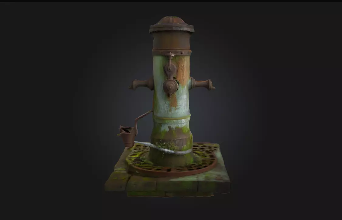 Medieval War Drum The Beating Heart of Battlefield Command 3D model_0