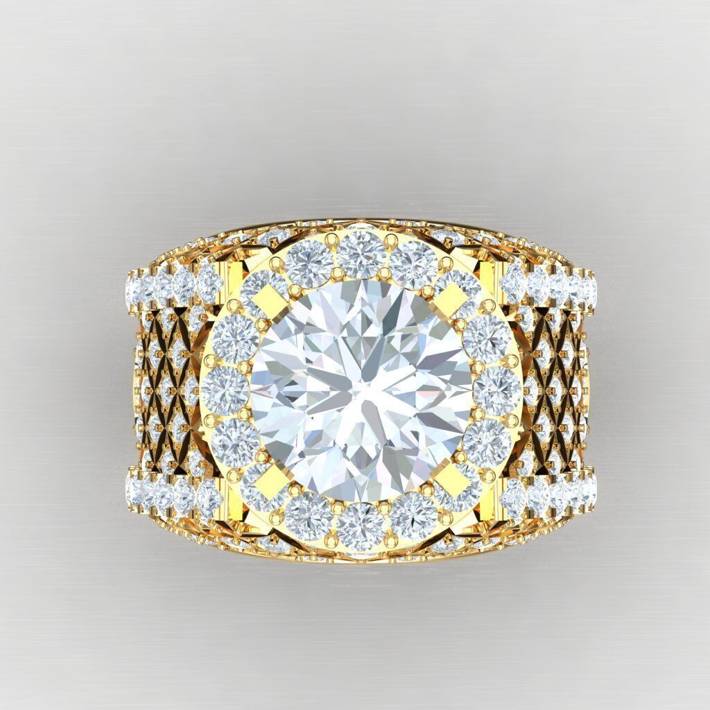 Top Trending Men Ring Designs 5MR020 3D print model_9