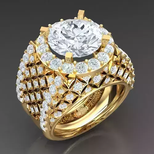 Top Trending Men Ring Designs 5MR020 3D print model
