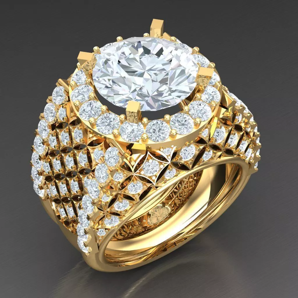 Top Trending Men Ring Designs 5MR020 3D print model_0