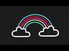 Rainbow Neon Light 3D model_1