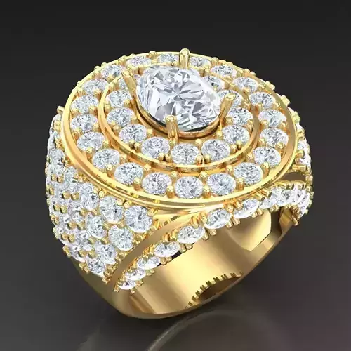 Top Trending Men Ring Designs 5MR015 3D print model
