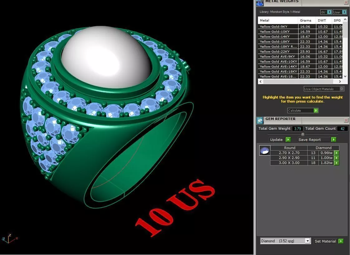 Top Trending Men Ring Designs 5MR013 3D print model