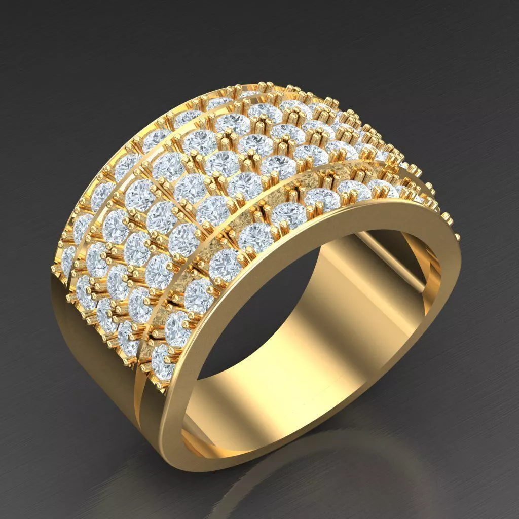 Top Trending Men Ring Designs 5MR012 3D print model