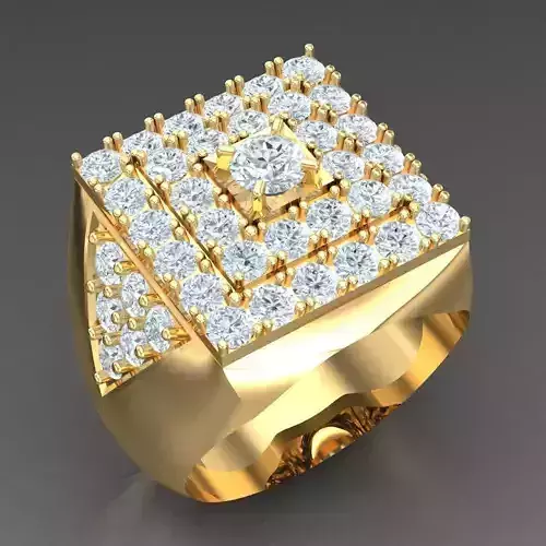 Top Trending Men Ring Designs 5MR011 3D print model