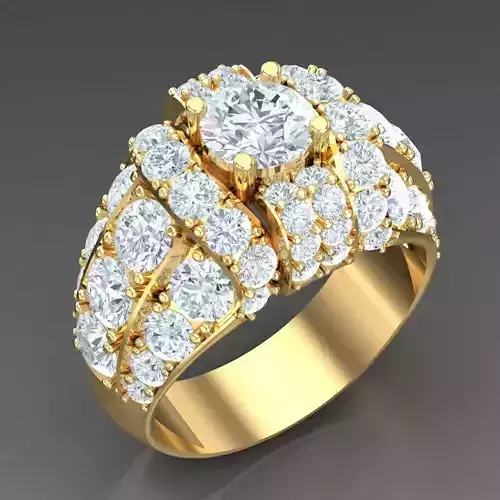 Top Trending Men Ring Designs 5MR009 3D print model