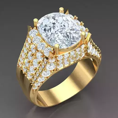 Top Trending Men Ring Designs 5MR008 3D print model