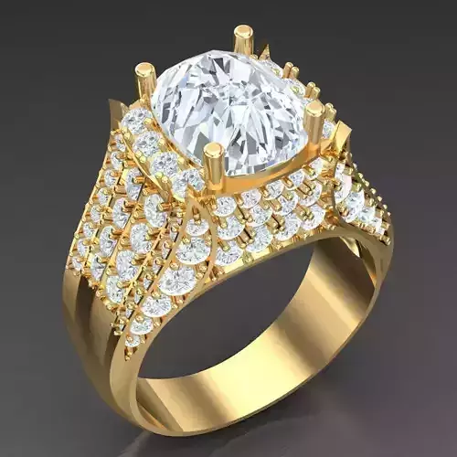 Top Trending Men Ring Designs 5MR007 3D print model
