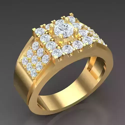 Top Trending Men Ring Designs 5MR006 3D print model