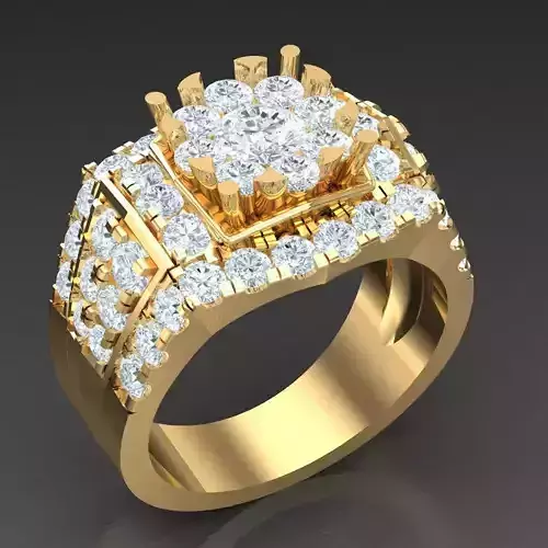 Top Trending Men Ring Designs 5MR004 3D print model