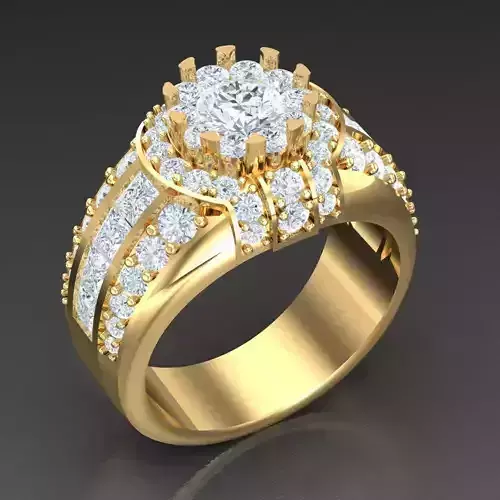 Top Trending Men Ring Designs 5MR002 3D print model