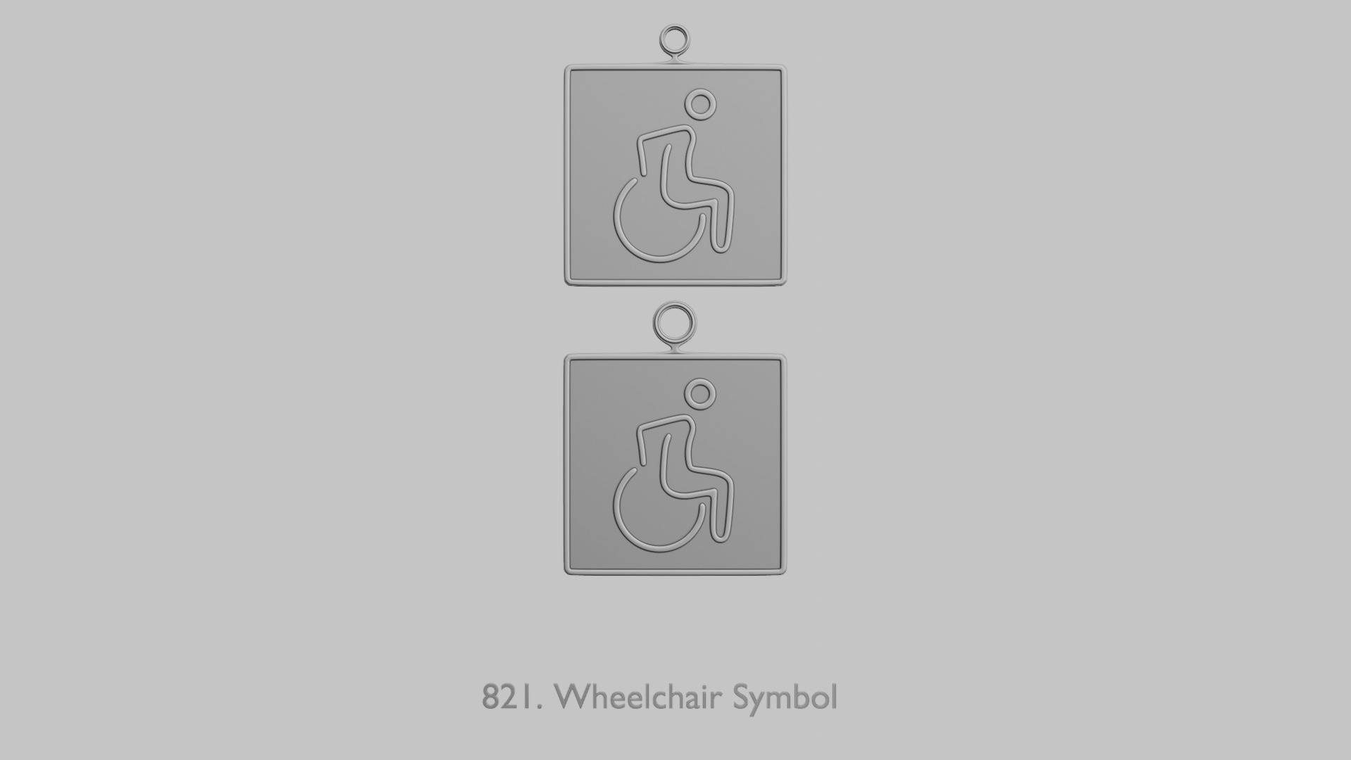 Symbols Pack Signs Identity Spirituality 3D print model_11