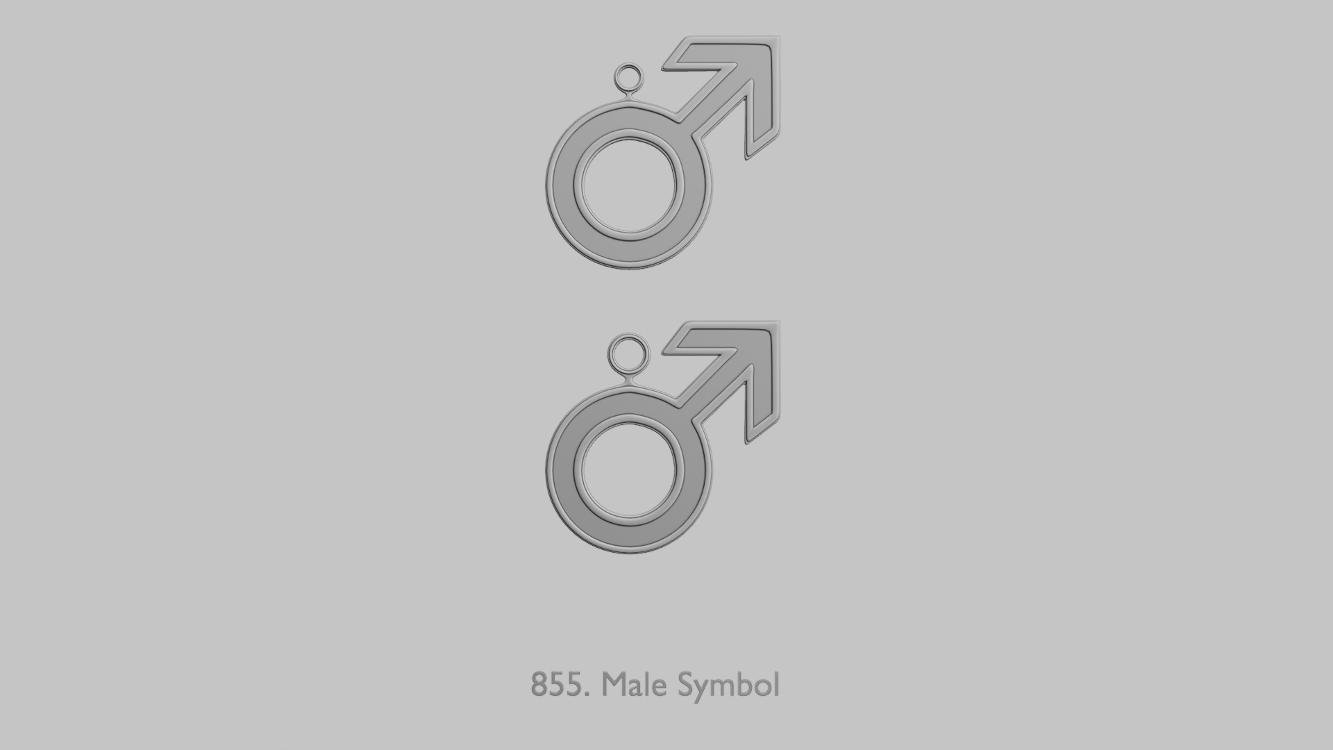 Symbols Pack Signs Identity Spirituality 3D print model_34