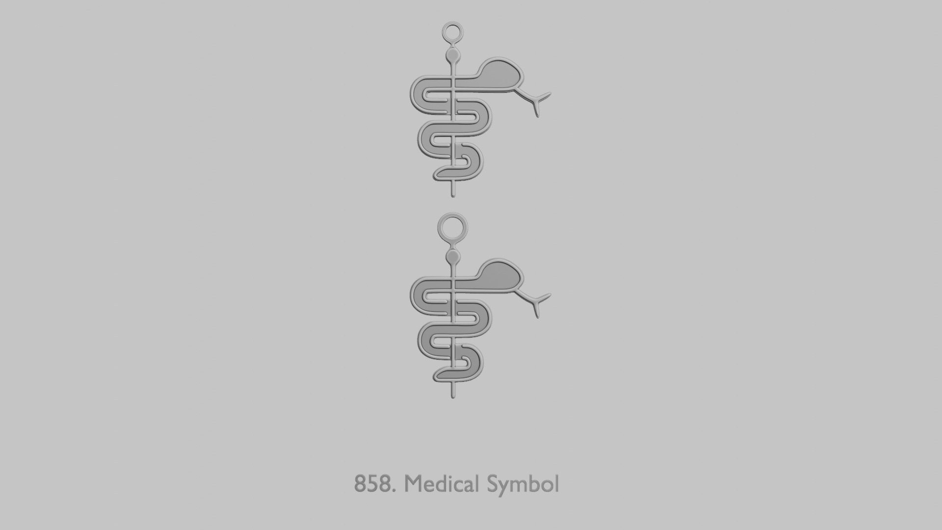 Symbols Pack Signs Identity Spirituality 3D print model_36