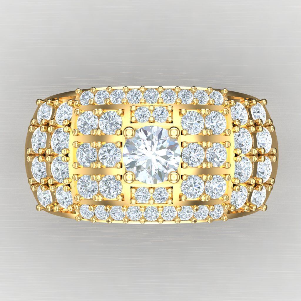 Top Trending Men Ring Designs 4MR089 3D print model_9