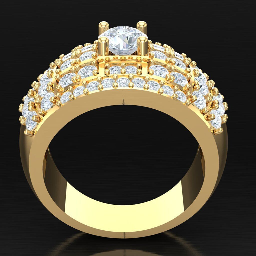 Top Trending Men Ring Designs 4MR089 3D print model_5