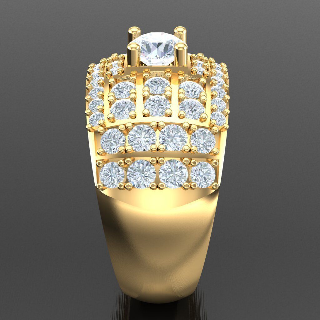 Top Trending Men Ring Designs 4MR089 3D print model_13